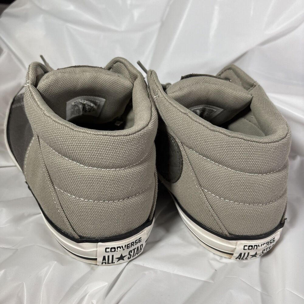 Converse All Star Chuck Taylor Gray/Olive Hightop Sneakers (Men’s 12 Women’s 14) - Picture 4 of 7